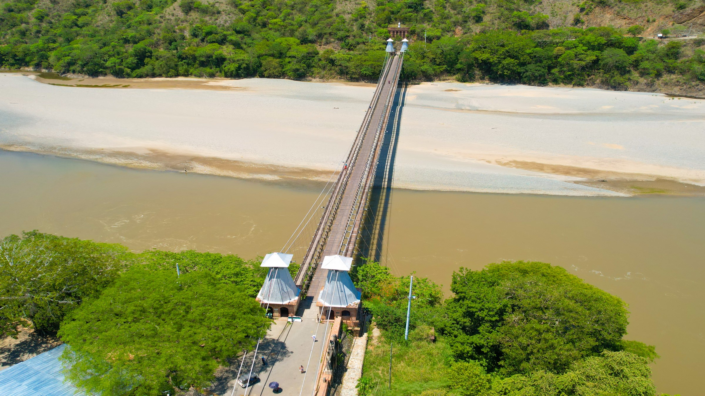 Puente de Occidente - Antes de la intervención