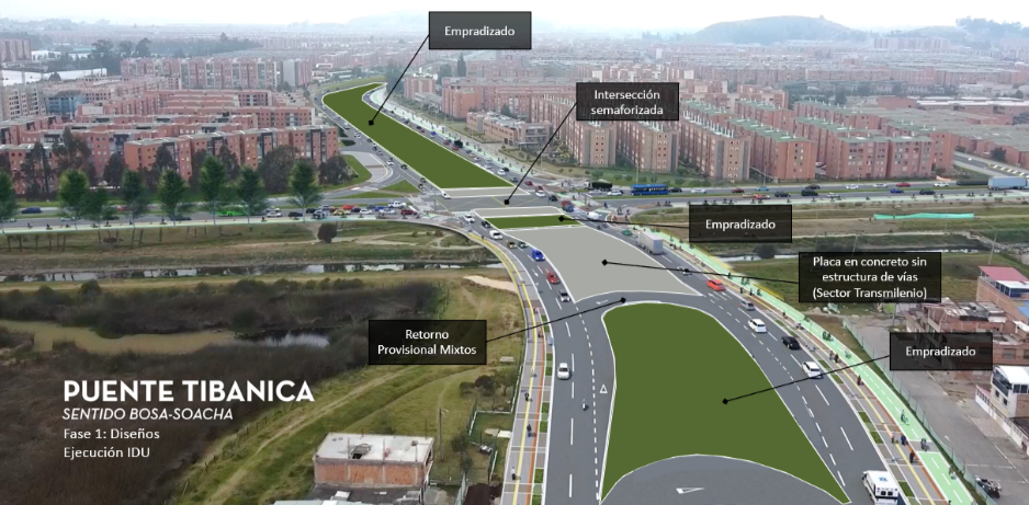 Puente Tibanica - Antes de la intervención